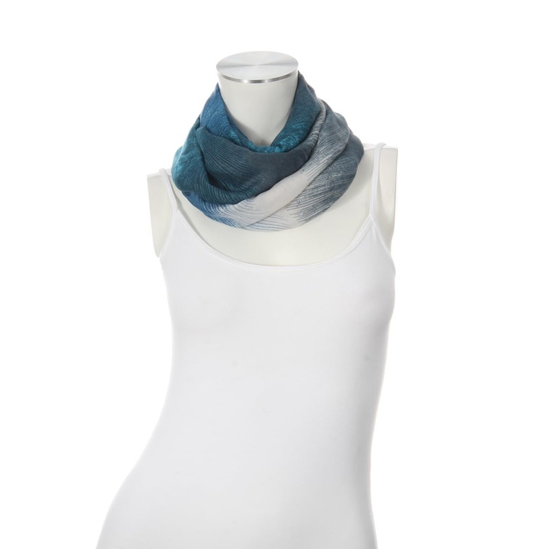 Majea Loop Scarf Women's Tube Scarf Neckerchief Narrow Loop Scarf