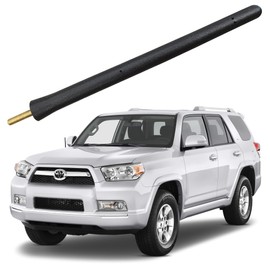 Short Antenna for Toyota 4Runner (2010-2017), Toyota 4Runner Antenna - 6 3/4 Inch Car Wash Proof, Internal Copper Coil Antenna Mast Replacement