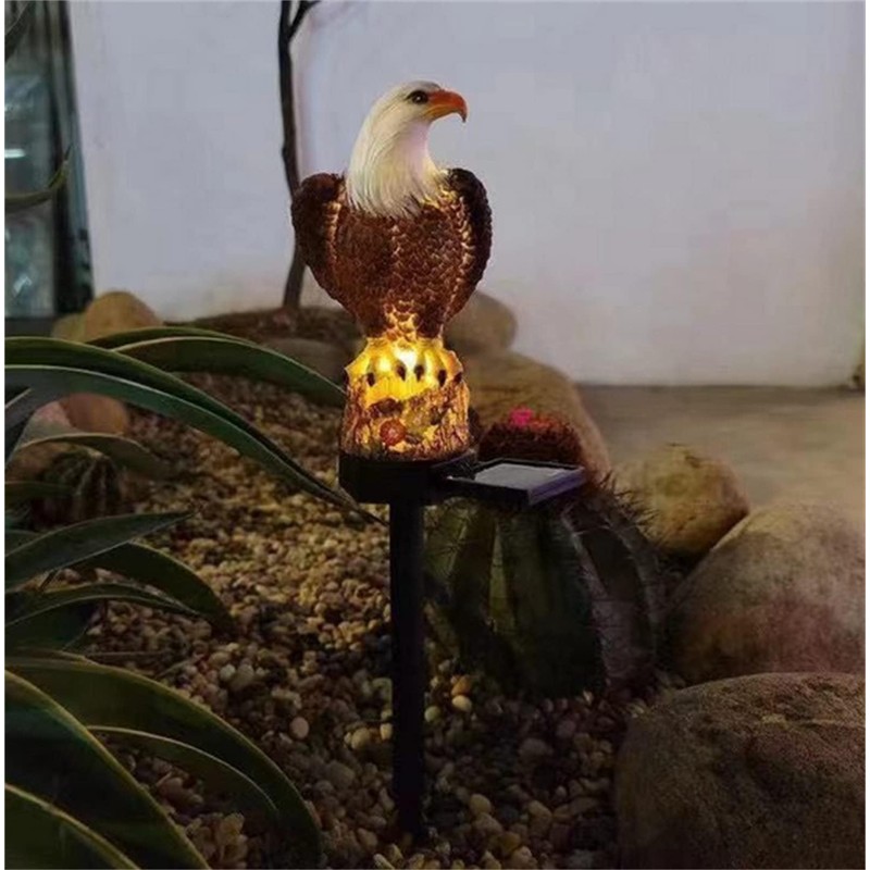 Huazzzyi Outdoor Solar Lights, Eagle Solar Lights Outdoor Waterproof Eagle