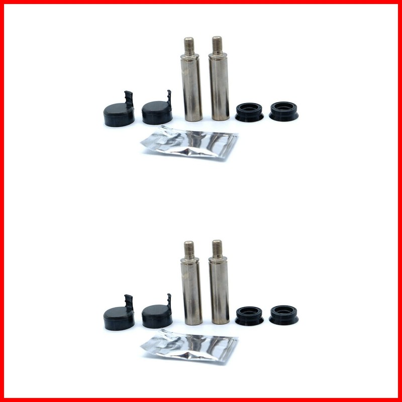 2 Sets Front Brake Caliper Slider Pin Kit Guide Bolts