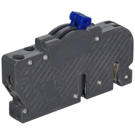 Connecticut Electric UBIZ1515 Newly Manufactured Zinsco R3815 Replacement Twin/Tandem, 15 Amp Thin Series Circuit Breaker, Gray