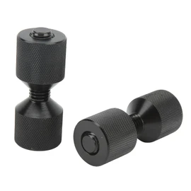 Set of Two Hole Pins Rust Resistant Black 2 Hole Flange Alignment Pin for Large Machines