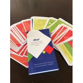 Aha! Cards: The Indispensable Insight Generation Kit de herramientas