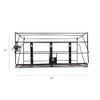  Boardwalk locking rack for 3 liter pdc cleaner bottles,