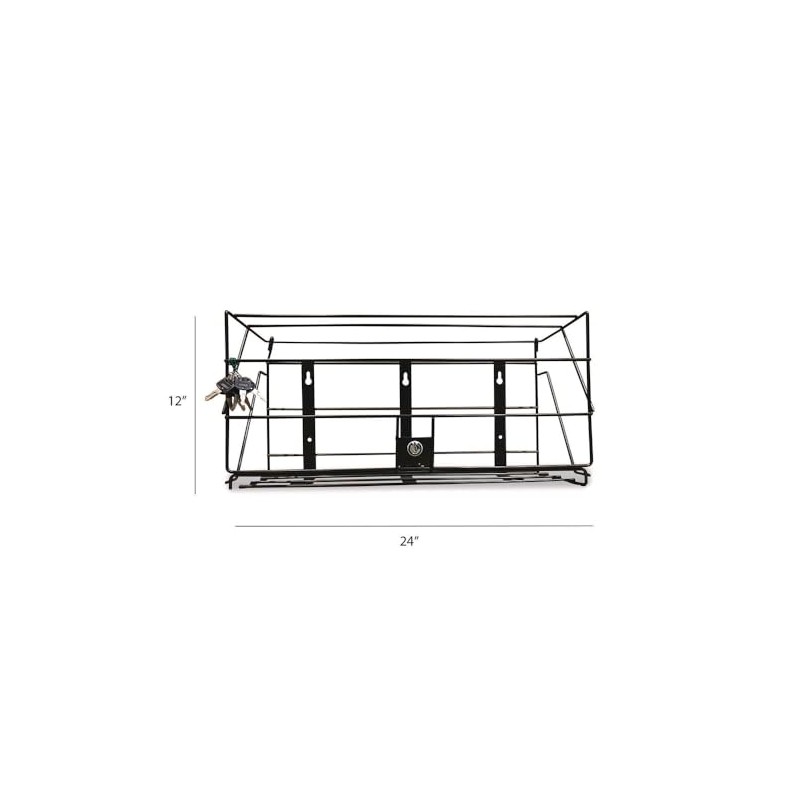  Boardwalk locking rack for 3 liter pdc cleaner bottles,