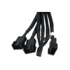Phobya Y-cable 4Pin PWM 3 x 4Pin PWM 10cm -