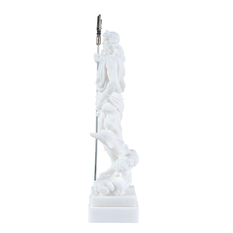 BEAUTIFUL GREEK STATUES Poseidon Greek God of the Sea with