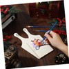 OHPHCALL 6Pcs Wooden Cutting Board DIY Tiny Chopping Board for