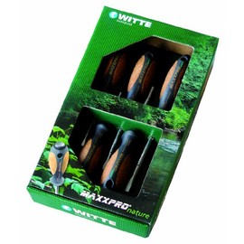 Witte Maxx Pro Nature (Cork) Slotted and Phillips Screwdriver Set, 5 Pieces