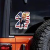 Bumper Stickers (2pcs), 45 47 Car Decal, Waterproof Sticker, Stickers