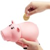 Piggy Bank, Cute Plastic Coin Bank for Boys and Girls,