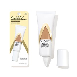 Almay Anti-Aging Concealer, Face Makeup with Hyaluronic Acid, Niacinamide, Vitamin C & E, Hypoallergenic-Fragrance Free, 030 Medium, 0.37 Fl Oz