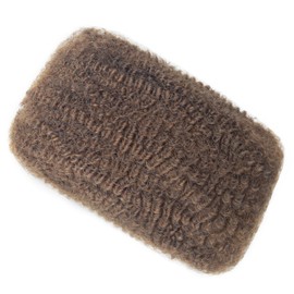 Pre-sretched Afro Kinkys Bulk Human Hair Human Hair for Locs/Twists/Braids/Repair Locs Afro Kinky Curly Bulk Can Bleach And Dye(#30,12inch 50g)