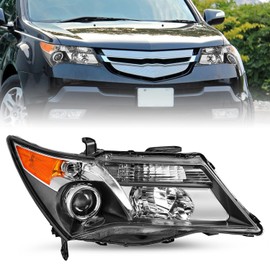 SOCKIR - For 2007 to 2013 Acura MDX [HID/Xenon Model w/o Adaptive Only] Projector Headlight Headlamp Assembly (Right Passenger Side)