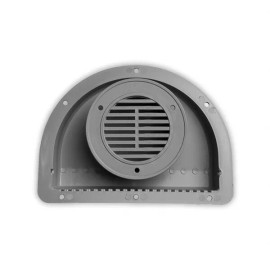 Alliance Injection Molding ToughGrade RV ATV Cargo Trailer Side Air Vent Grey