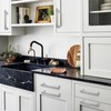 CABDM 6 Pack Polished Chrome Cabinet Pulls,4 Inch(102mm) Hole Centers