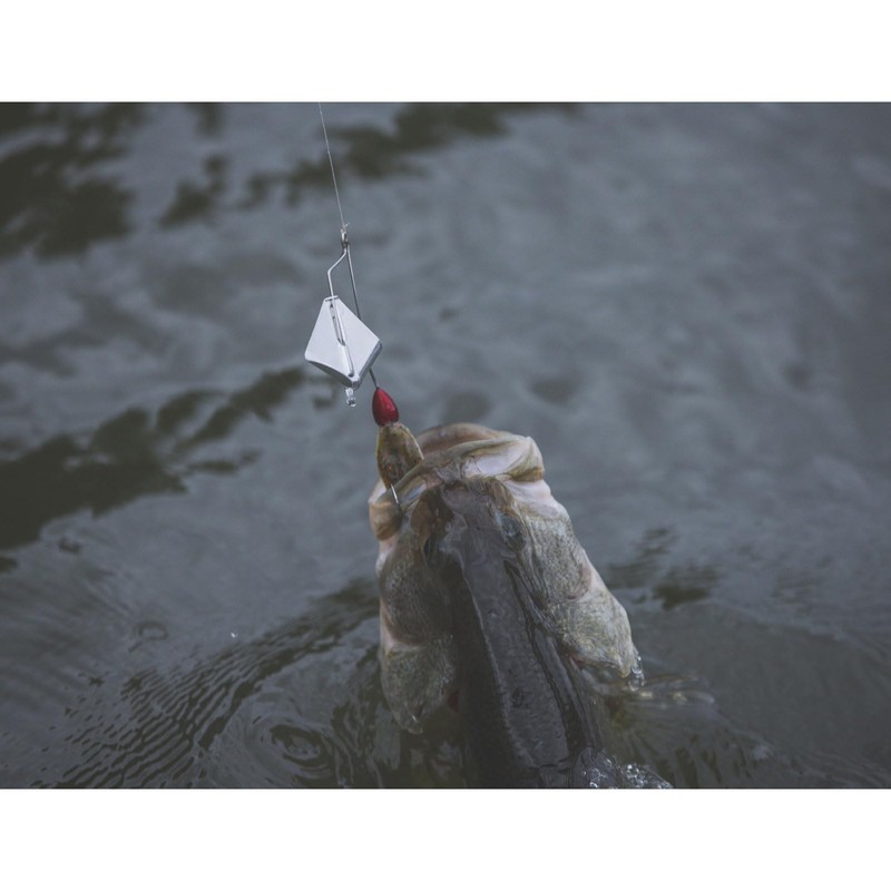 Buckeye Lures G-Buzz Bait 1/4 OZ. / RED W/Nickel Blade