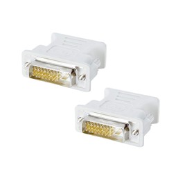 conecto CC20103 Analog Monitor Adapter DVI-D Male VGA Female 24+1-Pin Male/15-Pin Female (Pack of 2)