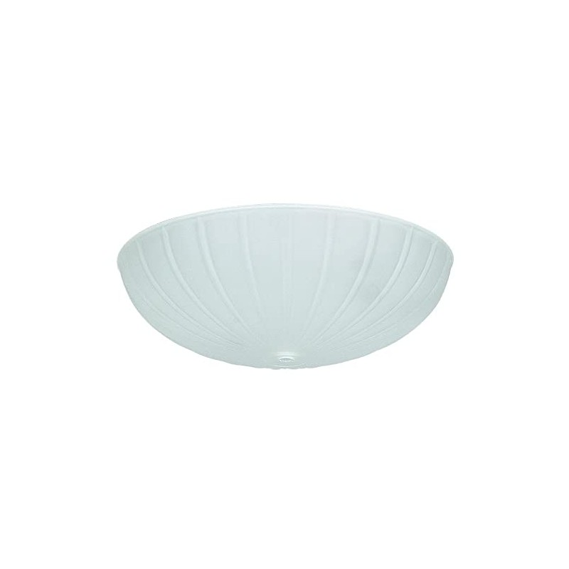 Luminance 12" Diameter Mushroom Dome Frosted Glass - 61-7104-FRS
