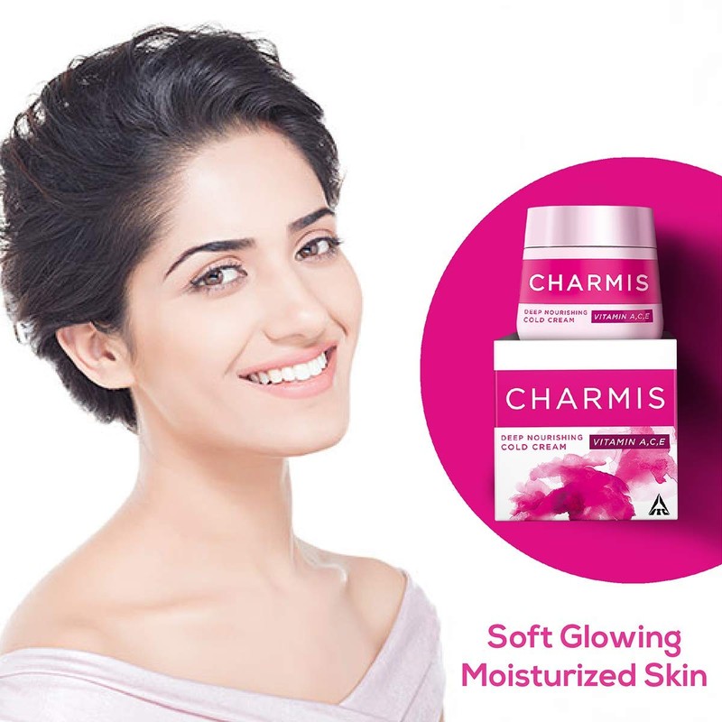 Charmis Cold Cream 100ml + 75g Vivel Glycerine, 100 ml