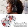 Replacement Ear Cushions Professional Soft Protein Leather Soundproof Memory Foam