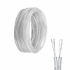 15 m 28AWG PVC Cable Transparent 2 Core Lights Cable