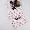 JXGZSO Peony Flowers Canvas Tote Bag Flower Lover Gift Peony