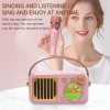 2025 New T4 Karaoke Machine with RGB Lights, Wireless Portable