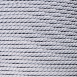 5/16" Galvanized Aircraft Cable Steel Wire Rope 7x19 (100 Feet)