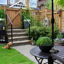 Nuvo Iron SBL Slide Bolt Gate Latch, Black