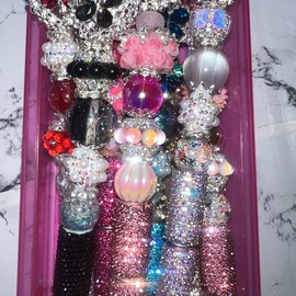 Character Pen - Claim on live - Pick Pen Type: Bling Pens Extended (Rhinestone pen)