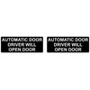 StickerTalk Automatic Door Driver Will Open Door Vinyl Stickers, 1