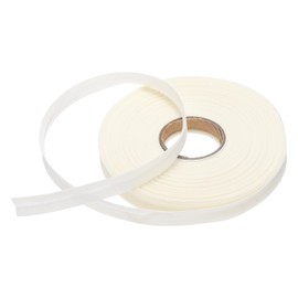 sourcing map 1/2 Inch Single Fold Bias Tape Polyester Continuous Bulk Bias Tape for Sewing,Seaming Quilting Hemming Binding Crafts (Beige 25 Yards)