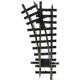 Bachmann Industries Large "G" Scale Left Manual Turnout Steel Alloy Track