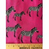 Timeless Treasures pink zebra zebras 100% cotton crafts quilting apparel