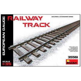 Mini Art 1/35 Track Set European gauge plastic model ma35561 