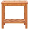 vidaXL Rectangular Side Table - Solid Acacia Wood with Natural