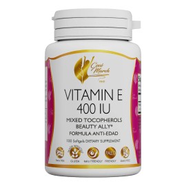 Coco March Vitamina E 400 Ui Natural Cpsulas Blandas                                                                                                  
