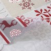 Reusable Christmas Tablecloth 5 X 6 FT Rectangle Table Cover