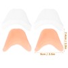 Baluue 3sets 2 Pairs Breathable Toe Pouches Wear Resistant Toe