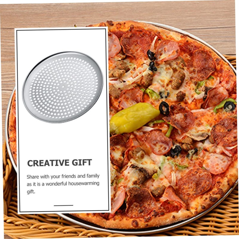 FUNOMOCYA Multi-Purpose Pizza Pan Round Baking Sheet Replaceable Plate Heat