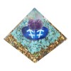 Constellation Pyramid Stone for Positive Energy Reduce Stress Chakra Resin