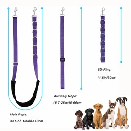ASOCEA Hundepflege Bauchgurt Band Verstellbare Nylon-Schlinge für Haustiere zum Baden Verlängerung für Hundefrisör Grooming Tisch Arm Zubehör für Kleine Mittlere Hunde Katzen Haare Schneiden Trimmen