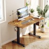 Veken 39.4" Small Electric Standing Desk, Height Adjustable Sit Stand