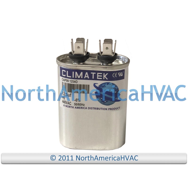 Fits Climatek Climatek Motor Run Capacitor 12.5 uF MFD 440