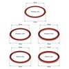 eMagTech 10Pcs Bike Flywheel Hub Washers Replacement Speed Cassette Bicycle