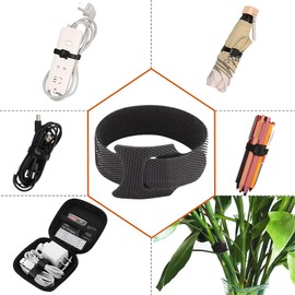 Cable Ties Velcro Cable Ties Reusable (15cm 100pcs)