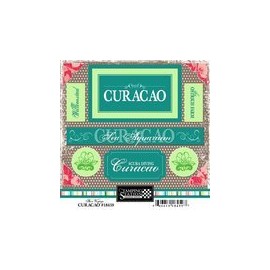 Scrapbook Customs - World Collection - Curacao - Cardstock Stickers - Bon Voyage