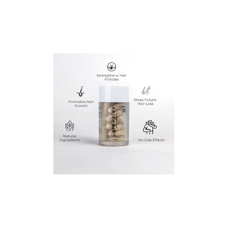 DHT Hair Support Capsules for Women 30 Count Promotes Hair