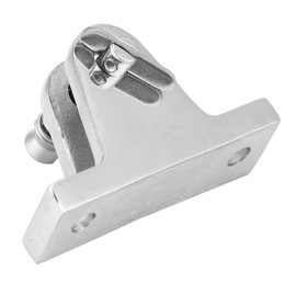 Boat Bimini Top Marine Boat Deck Hinge Mounting Hardware 316 Stainless Steel Flat Mount Rowing Boats Accessories 55 x 18 mm Deck Hinge Mounting Accessories Mounting Bracket Pack of 2